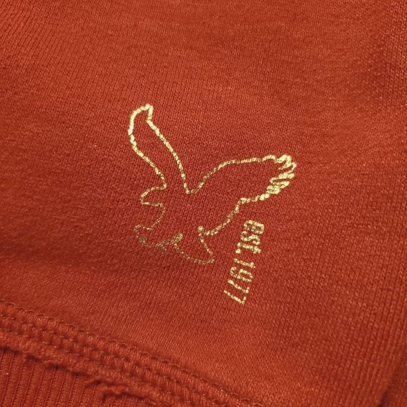 American Eagle hoodie, sweatshirt, red, size medium - Picture 6 of 12